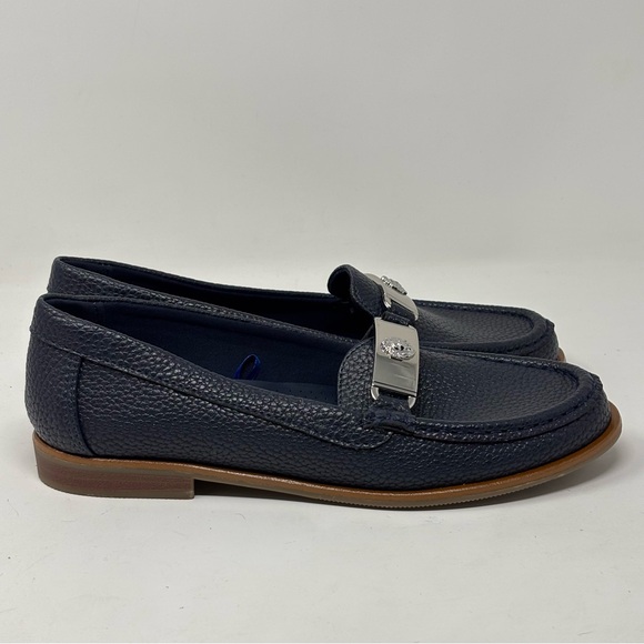 Anne Klein Flex Navy Blue Penny Loafers Size 5.5 NWOT - Picture 5 of 10